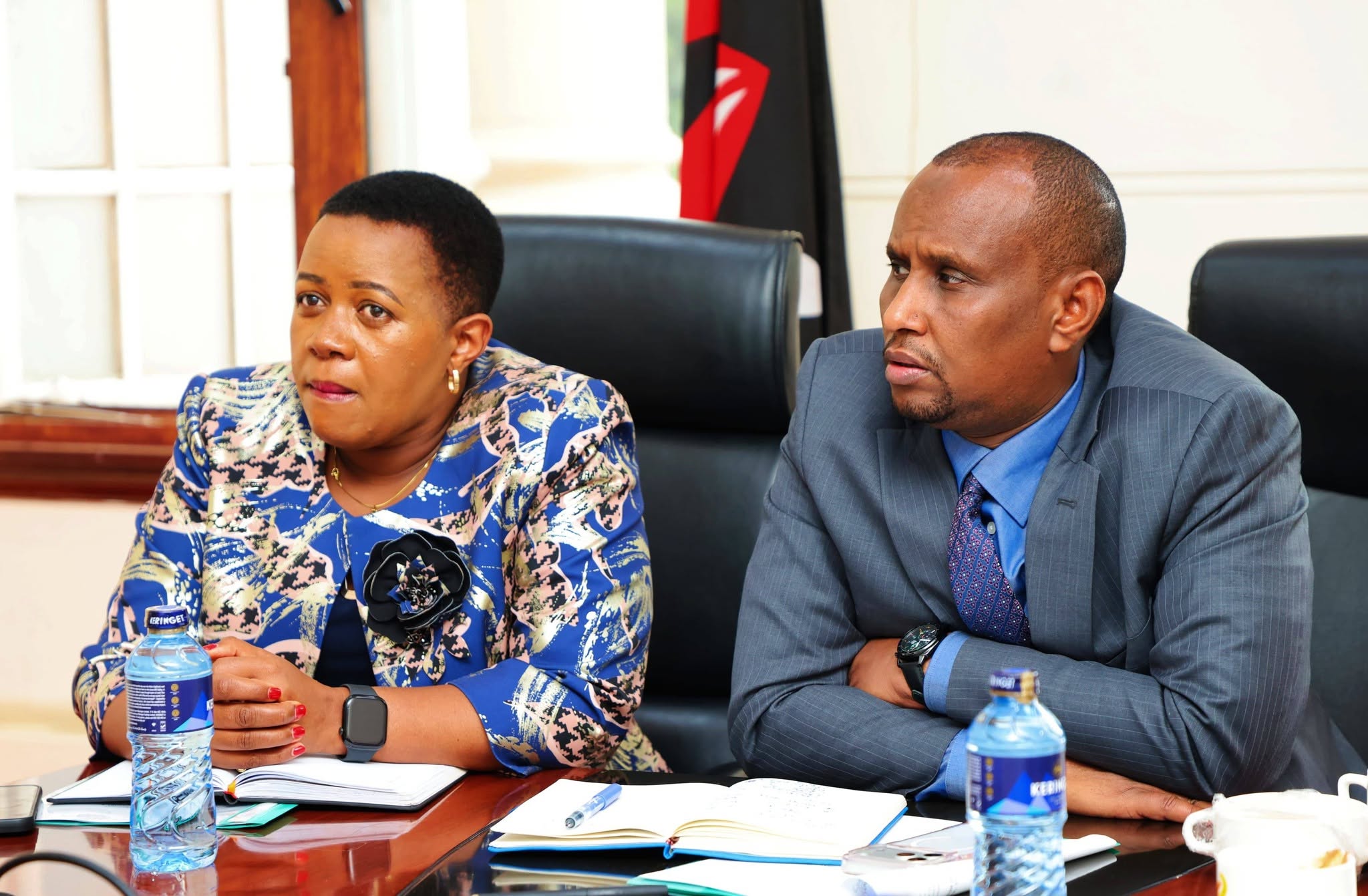 PSs Hon. Ahmed Ibrahim and Dr. Aurelia Rono co-chair a multi-agency meeting on the proposed Public Service Performance Management Bill, 2026.