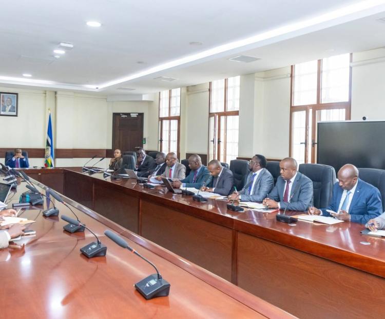PS Ahmed Abdisalan leads the Fourth Meeting of the Implementation Committee's Legal, Governance, Finance and Communication Sub-Committee